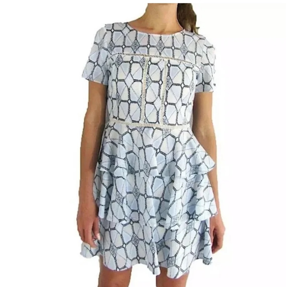 Gianni Bini ruffled tiered dress.‎ NWT. Retail 149
